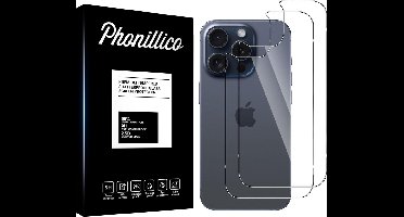 Screenprotector voor iPhone 14 Pro - - 2 stuks Gehard glas Achterkant Beschermglas Glas Screenprotector Helder glas Screenprotectorfilm