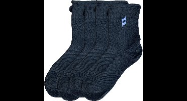 green-goose® Bamboe Diabetes Sokken - Niet knellend - Drukvrij - Zonder Elastaan - Maat 40-43 - 4 Paar - 100% Bamboe - Zwart - Zacht, Admenend en Duurzaaam!