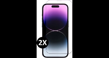 Screenprotector geschikt voor Iphone 16 Pro Max 2 stuks - tempered glass - schermbeschermer geschikt voor iphone 16 Pro Max - beschermglas
