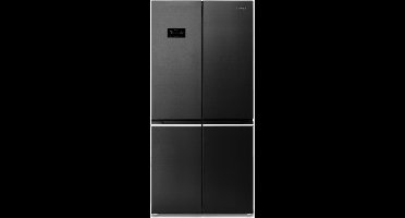 Sharp SJ-FA25IHX-AE | Amerikaanse koelkast | Zwart | 488 liter | NoFrost | Advanced Cooling System