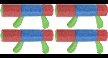 Waterpistool / waterpistolen - 3x - van foam - 30 cm - met handvat - water speelgoed