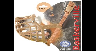 Baskerville Classic Basket Muzzle Lichtbruin - Hondenopvoeding - Nr 5