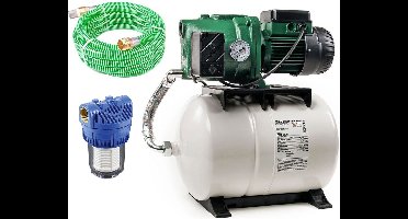 DAB Aquajet 82/20 M + Aanzuigslang 7 meter + Voorfilter - Hydrofoorpomp - Waterdruk verhoger - Drukverhoger - KIT