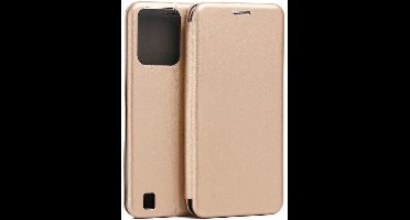 Beline Case Book Magnetisch Realme C31 goud/goud