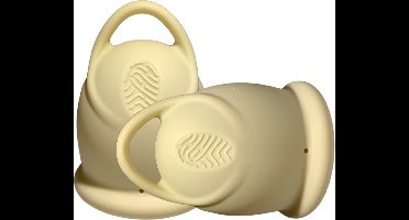 green-goose® Siliconen Menstruatie Cup - 2 Stuks - L - Crème - Veilig, comfortabel en milieuvriendelijk