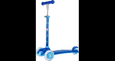 Step - Tri-step - LED-wielen - Blauw - Peppa Pig - In hoogte verstelbaar tot 78 cm en afneembaar T-stuur - Max 50 kilo - Vanaf 3 jaar