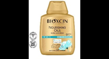 Bioxcin Nourishing Oils Shampoo - 9 Bloemenoliën & Vitamine B5 - Sulfaatvrij - 300 ml