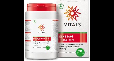 Vitals Elke Dag - 90 tabletten - multivitamine. Optimaal opneembare multi met een uitgekiende samenstelling.
