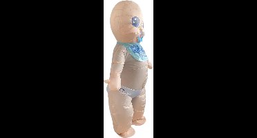 Bovista Opblaasbaar Kostuum - Dikke Jongens Baby - Opblaas - Halloween - Carnavalskleding - Voor Volwassenen - Adult 150-190cm