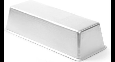 HENDI Rechthoekige cakevorm – aluminium – 180x80x60 mm