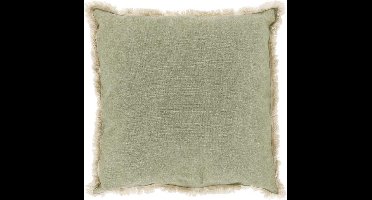 Unique Living - Sierkussen Laurie Tea Green -45x45cm