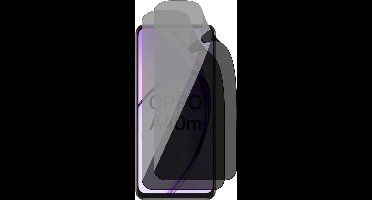 Privacy Screenprotector geschikt voor Oppo A40m - 2x FlexGuard Screen Protector