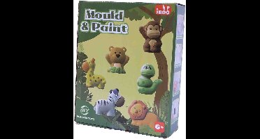 PIA Soft Toys - Wilde dieren Gips Gieten Set 18 x 22 x 6 cm
