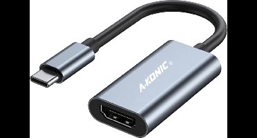 USB C naar HDMI Adapter - Ultra 4K HD - Thunderbolt- Premium - Spacegrey