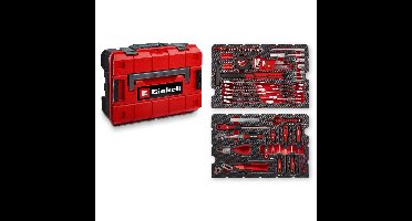 Einhell E-CASE Gereedschapskoffer (gevuld) 80-delig (b x h x d) 44.4 x 32.9 x 13.1 cm