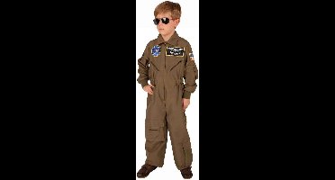 Kostuum gevechtspiloot kind - Maat 104