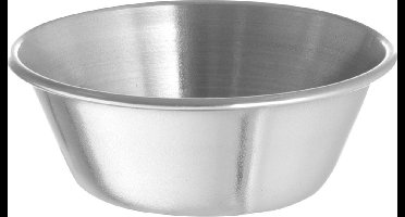 HENDI Ramekin – roestvrij staal – flensrand – vaatwasserbestendig – 12 stuks