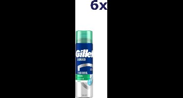 6x Gillette Series scheergel Sensitive 200 ml