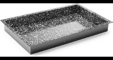 HENDI Convectomat bakplaat – geëmailleerd staal – hittebestendig tot 300°C – GN 1/1 – 530x325x60 mm