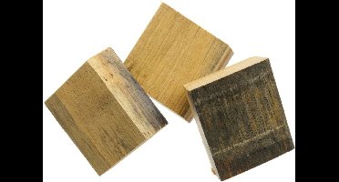 HENDI Grote houtbrokken voor roken – rode wijn – 3 kg – uniek aroma – ideaal voor pizzaovens en barbecues