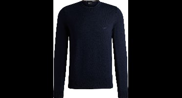 Boss Botto Truien & Vesten Heren - Sweater - Hoodie - Vest- Donkerblauw - Maat 3XL