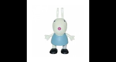 Comansi Speelfiguur Peppa Pig: Rebecca Rabbit 6 Cm Wit