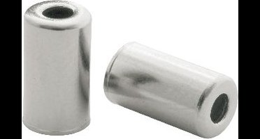 Falkx Kabelhoedjes - 5 mm staal - Verpakking van 200 stuks - Duurzaam en betrouwbaar