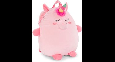 Noxxiez knuffel rugzak - unicorn