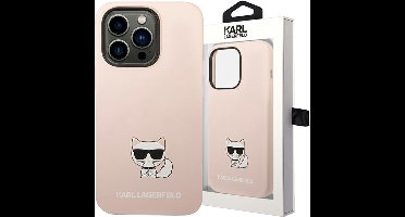 Karl Lagerfeld Apple iPhone 14 Pro Hoesje Siliconen Choupette