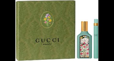 Gucci Flora Gorgeous Jasmine Giftset - 50 ml eau de parfum spray + 10 ml eau de parfum spray - cadeauset voor dames
