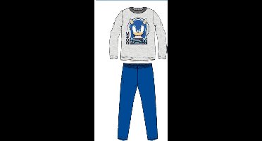 Sonic The Hedgehog Pyjama Grijs Katoen Maat 98