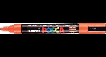 Oranje verfstift op waterbasis met conische punt medium