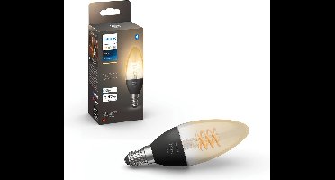 Philips Hue Filament Lichtbron E14 Kaarslamp - zachtwit licht- 1-pack - Bluetooth