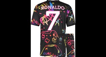 Ronaldo Al-Nassr Voetbaltenue - Gaming Tenue- Maat 116