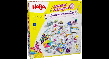 Haba Eenhoorn Flonkerglans Spellenverzameling - Bordspel vanaf 3 jaar