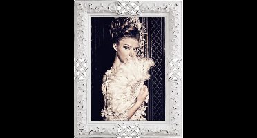 Hama Moritzburg, Metaal, Wit, Enkele fotolijst, 10 x 15 cm