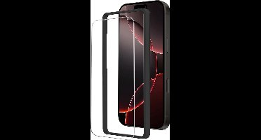 Screenprotector - Geschikt voor Apple iPhone 16 Pro - Met Installatie Frame - Beschermglas - Gehard Glas - Tempered Glass - Screen Protector - Inclusief Montage Kit