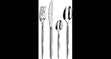 Amefa - Soprano - Bestekset - 24-delig - 6 Personen - hoogglans gepolijst - zilverkleurig