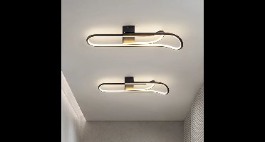 Led-plafondlamp Strip Design Plafondlamp Modern Eenvoudig Aluminium Acryl Plafondlamp Slaapkamer Keuken Kantoor Gang Garderobe Decoratieve plafondwandlamp