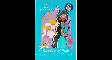 Disney Princess - face sheet mask - tissue masker - gezichtsmasker - Jasmine Alladin - vochtinbrengend met sinaasappel/orange - vegan
