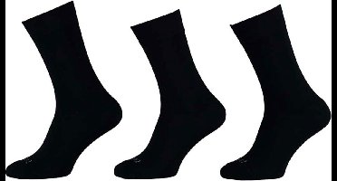 Apollo - 6-Pack - Merino Werksokken - Badstof Voetbed - Antibacterieel - Heren - marine - 39-42 - 120103000