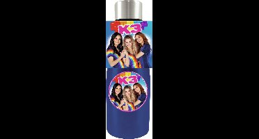 K3 thermosfles - blauw 350 ml - met Julia, Hanne en Marthe