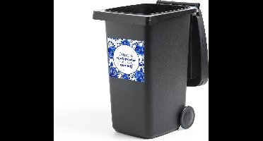 Container sticker Quotes - 'Oma's zijn bijzonder vooral die van mij' - Spreuken - 40x40 cm - Kliko sticker