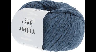 Lang Yarns Amira - 32 blauw - Katoen Garen