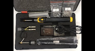 Oplaadbare Hot stapler, Kunststof soldeerapparaat, Li-ion accu, bumperreparatie KORTING !!