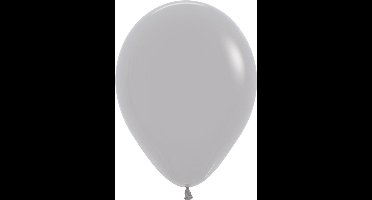 Sempertex Ballonnen Fashion Grey | 50 stuk | 5 inch | 13cm | Miniballonnen