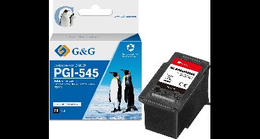 G&G Canon PG-545 XL - Huismerk Inktcartridge - Zwart / Hoge Capaciteit