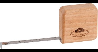 Rolmaat - Rolbandmaat - hout - 2 meter - Inches en cm