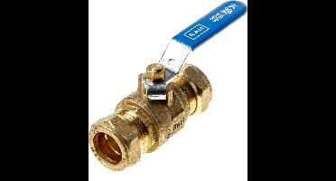 Raminex S.28 Kogelafsluiter - 22mm knel