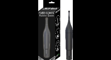 Power Escorts - Pointer Queen - Trendy zwart - 16 CM - Flexible Clitoris Point Vibrator - Klitoris Vibrator - Super handig in gebruik - 1 AA Batterij benodigd - gave Cadeaubox - ideaal om te geven of te ontvangen - BR189